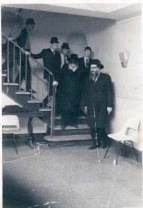 with Rabbi Hutner in Shor Yoshuv first building